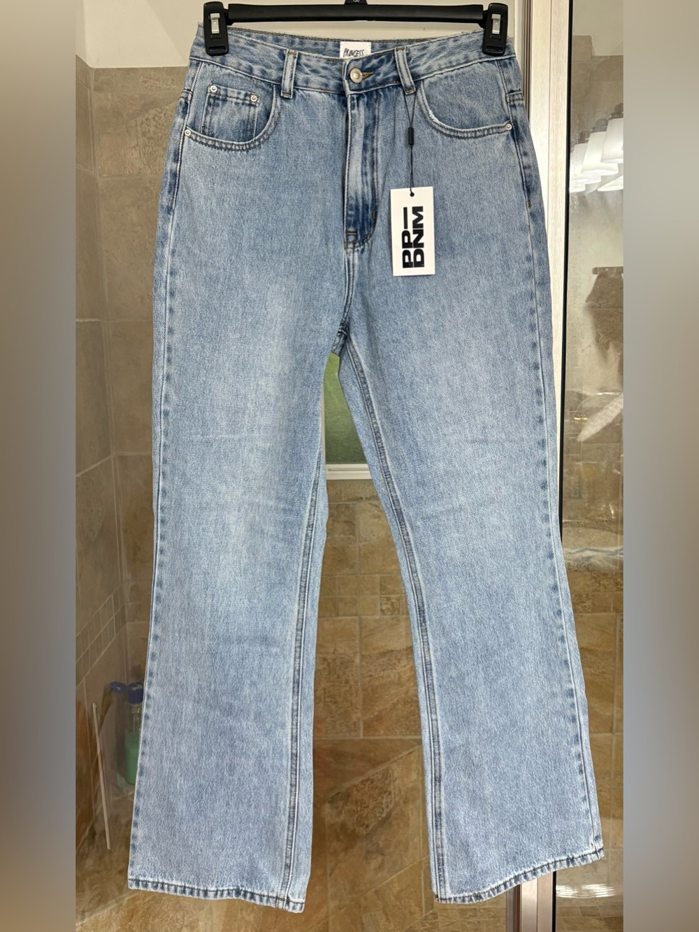 Princess Polly Light Wash Wide-Leg Women's Jeans
